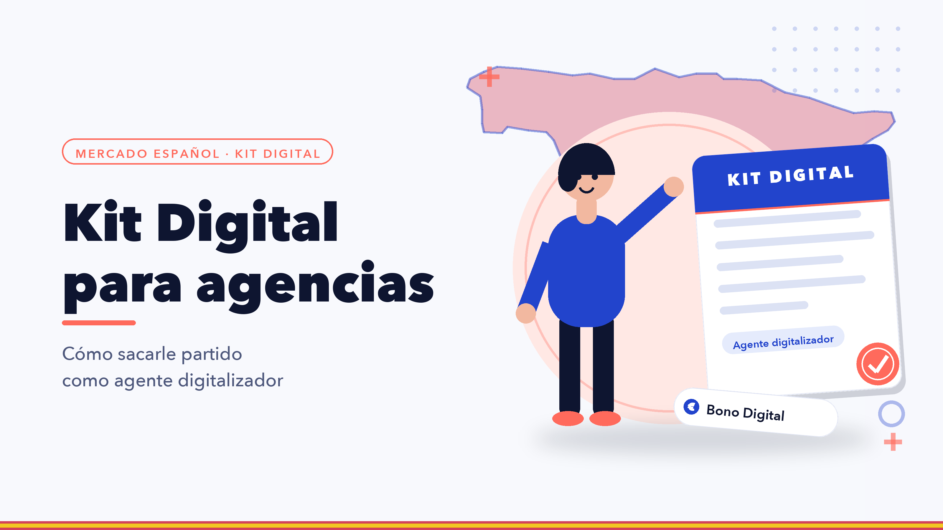 Agencia española revisando documentación del programa Kit Digital para convertirse en agente digitalizador